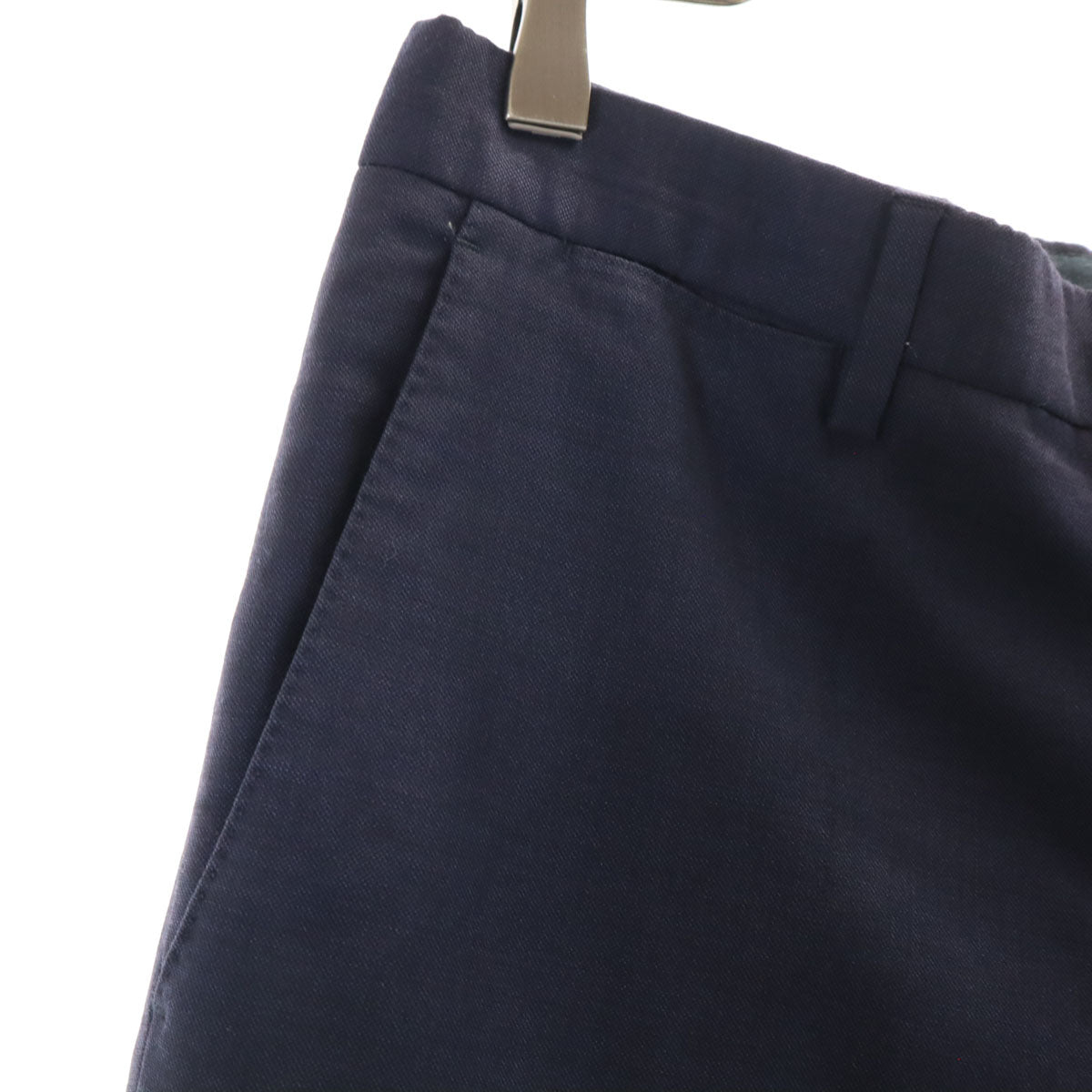 BURBERRY LONDON バーバリーロンドン イタリア製 スーツ 上下 セットアップ 46R ネイビー 衣装カバー付き メンズ