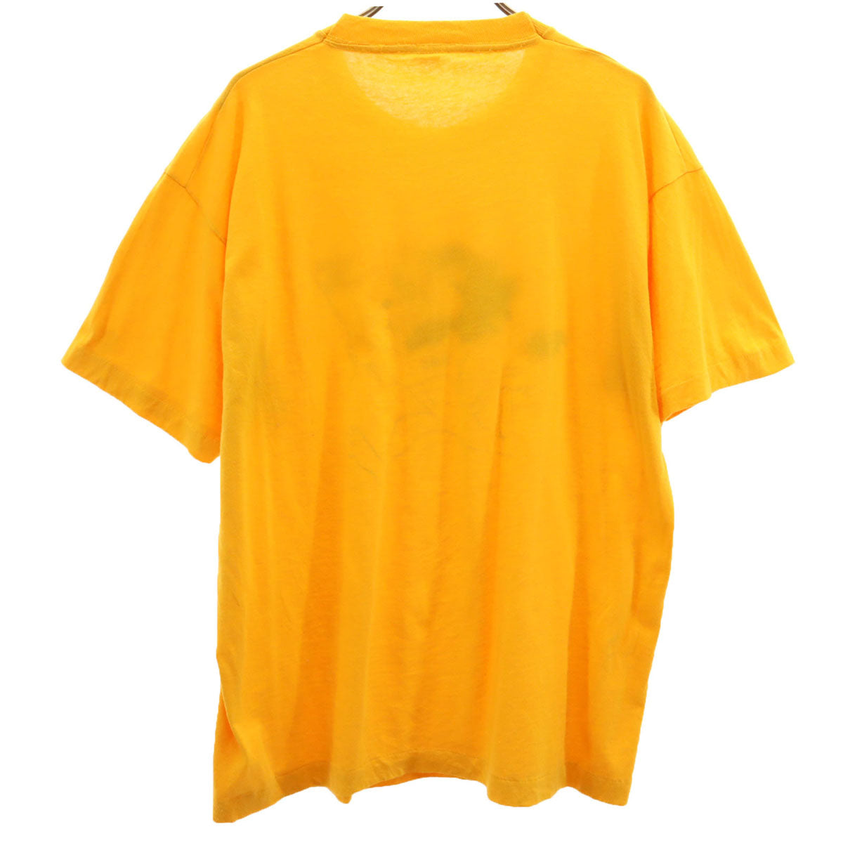 SCREEN STARS スクリーンスターズ 90s USA製 オールド GAC ライオン 半袖 Tシャツ XL 山吹色 シングルステッチ 企業モノ アニマル柄 メンズ