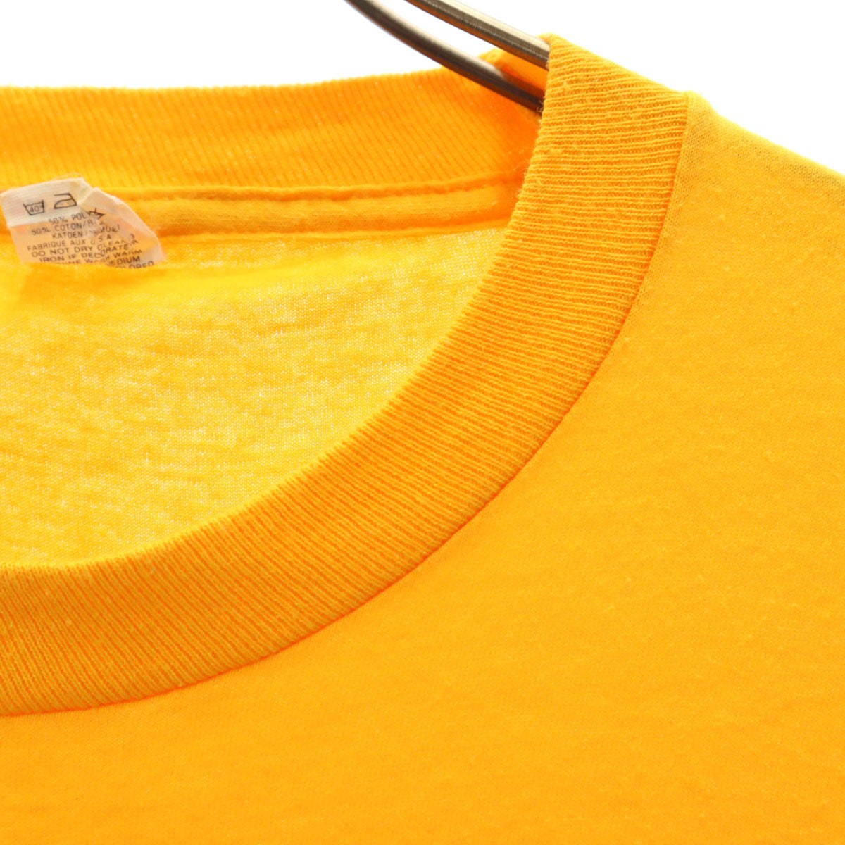 SCREEN STARS スクリーンスターズ 90s USA製 オールド GAC ライオン 半袖 Tシャツ XL 山吹色 シングルステッチ 企業モノ アニマル柄 メンズ