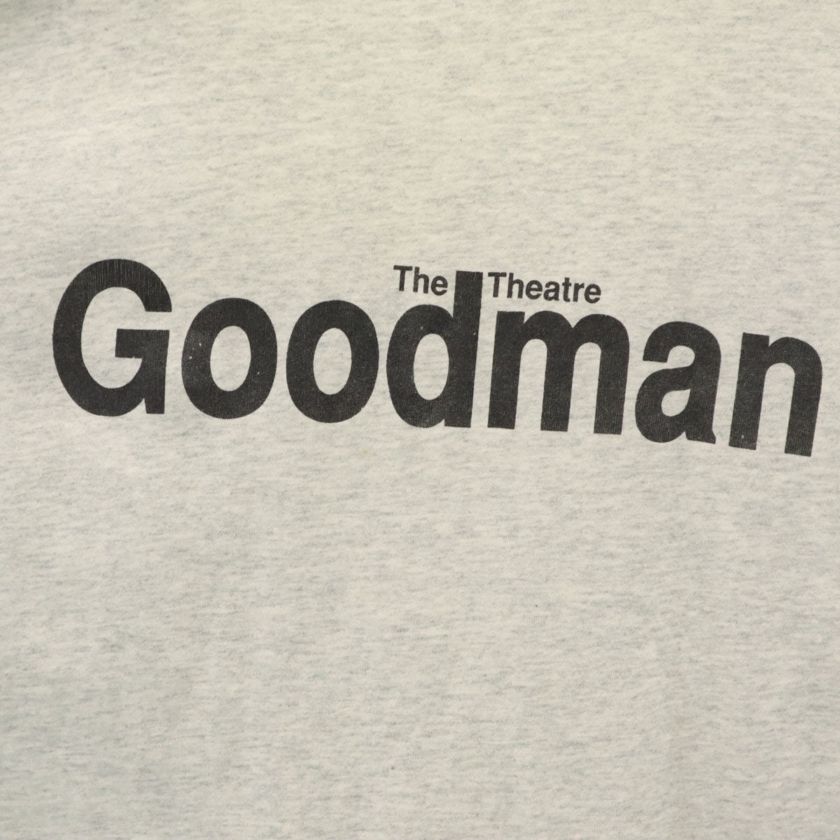 FRUIT OF THE LOOM フルーツオブザルーム 90s USA製 オールド グッドマンシアター 半袖 Tシャツ XL グレー シングルステッチ Goodman メンズ