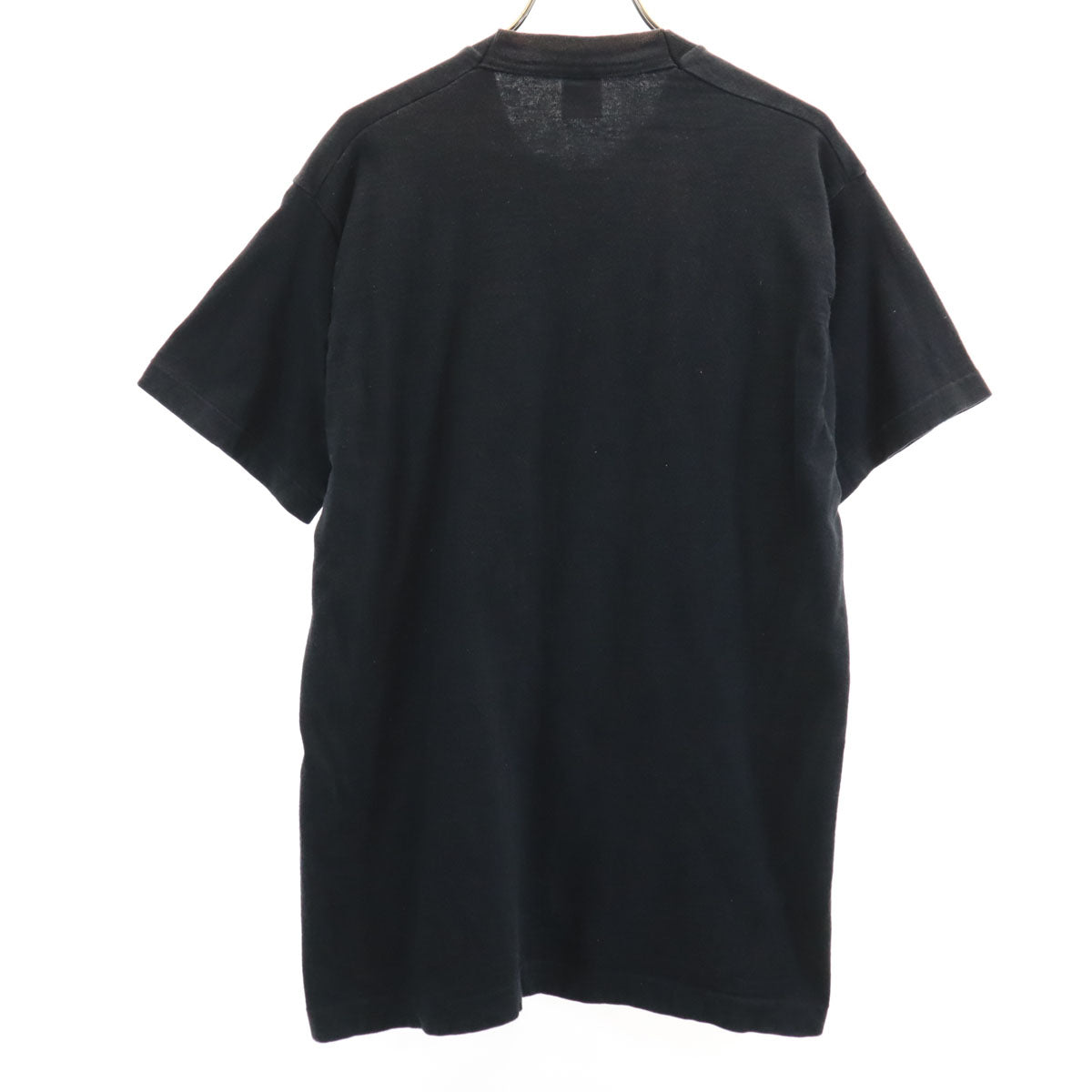 FRUIT OF THE LOOM フルーツオブザルーム 90s USA製 オールド 半袖 Tシャツ L 黒 シングルステッチ メンズ