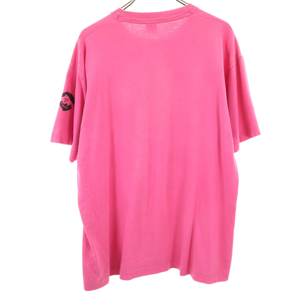 FRUIT OF THE LOOM フルーツオブザルーム 90s USA製 オールド 半袖 Tシャツ XL ピンク シングルステッチ メンズ