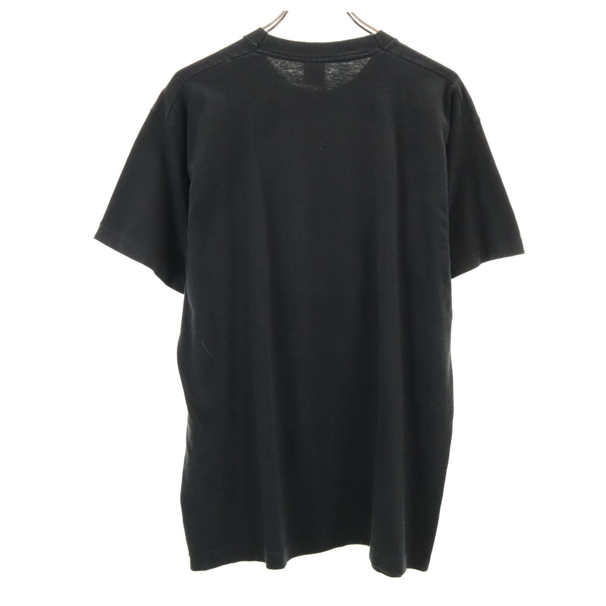 FRUIT OF THE LOOM フルーツオブザルーム 90s USA製 オールド 半袖 Tシャツ L ブラック シングルステッチ メンズ