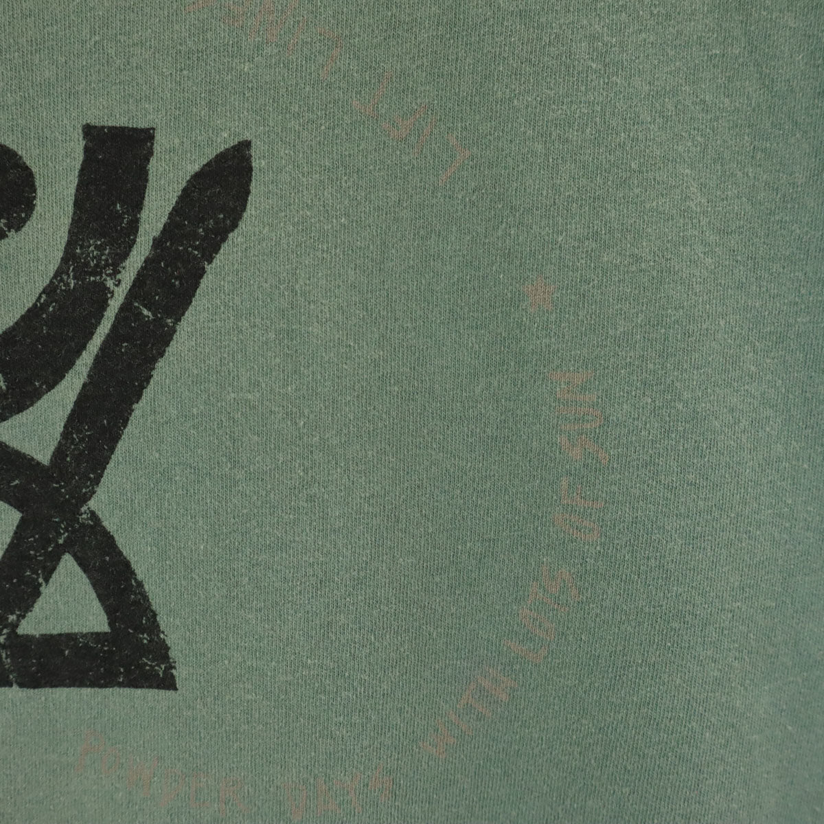 od ORIGINAL DE&ICN COMPANY 90s USA製 オールド 半袖 Tシャツ L グリーン系 シングルステッチ メンズ