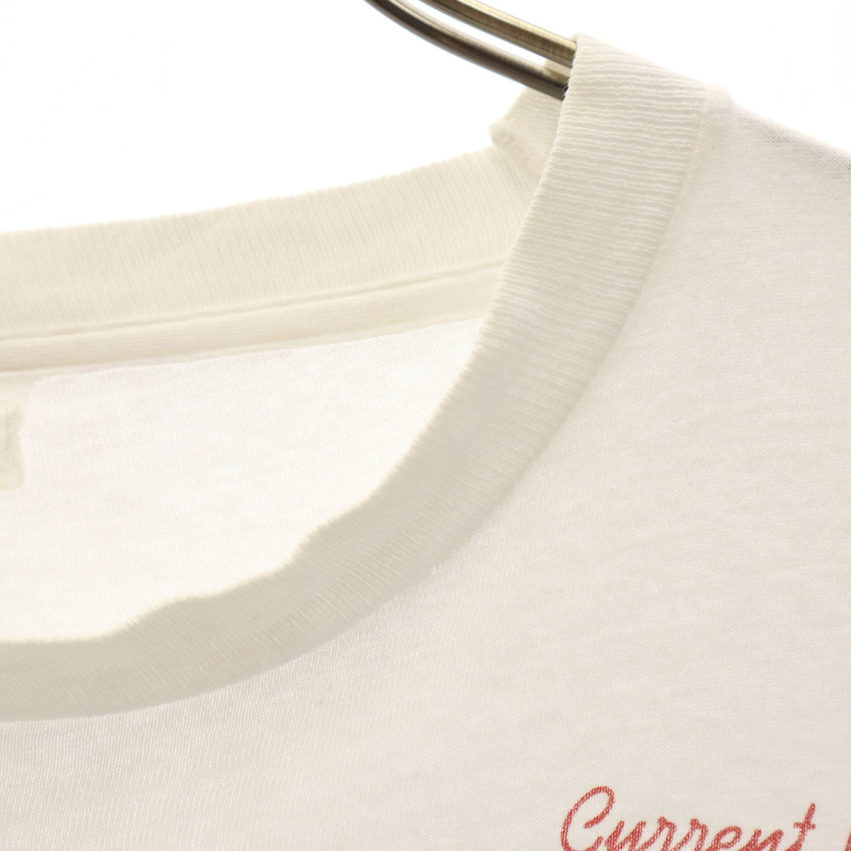 OLD オールド 90s ロードキルカフェ 半袖 Tシャツ ホワイト シングルステッチ メンズ