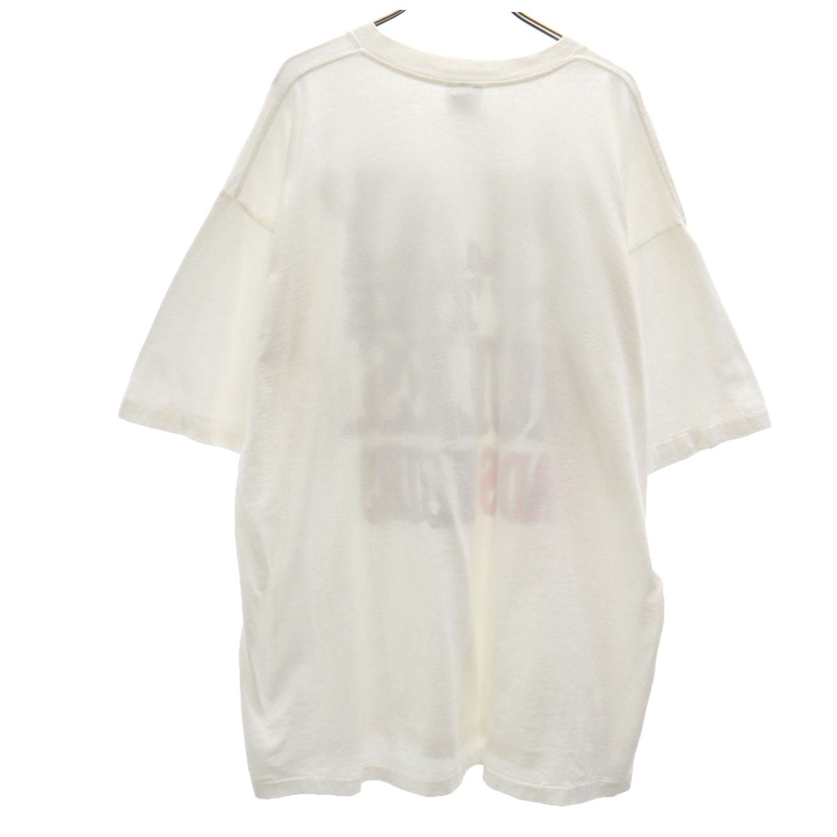 Savvy 90s USA製 オールド メッセージプリント 半袖 Tシャツ XL ホワイト シングルステッチ メンズ