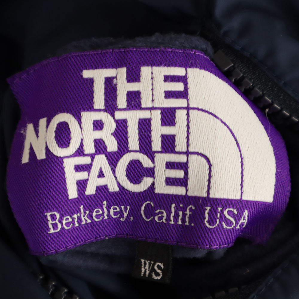 THE NORTH FACE ノースフェイス パープルレーベル ND2454N リバーシブル ダウンジャケット WS ネイビー レディース
