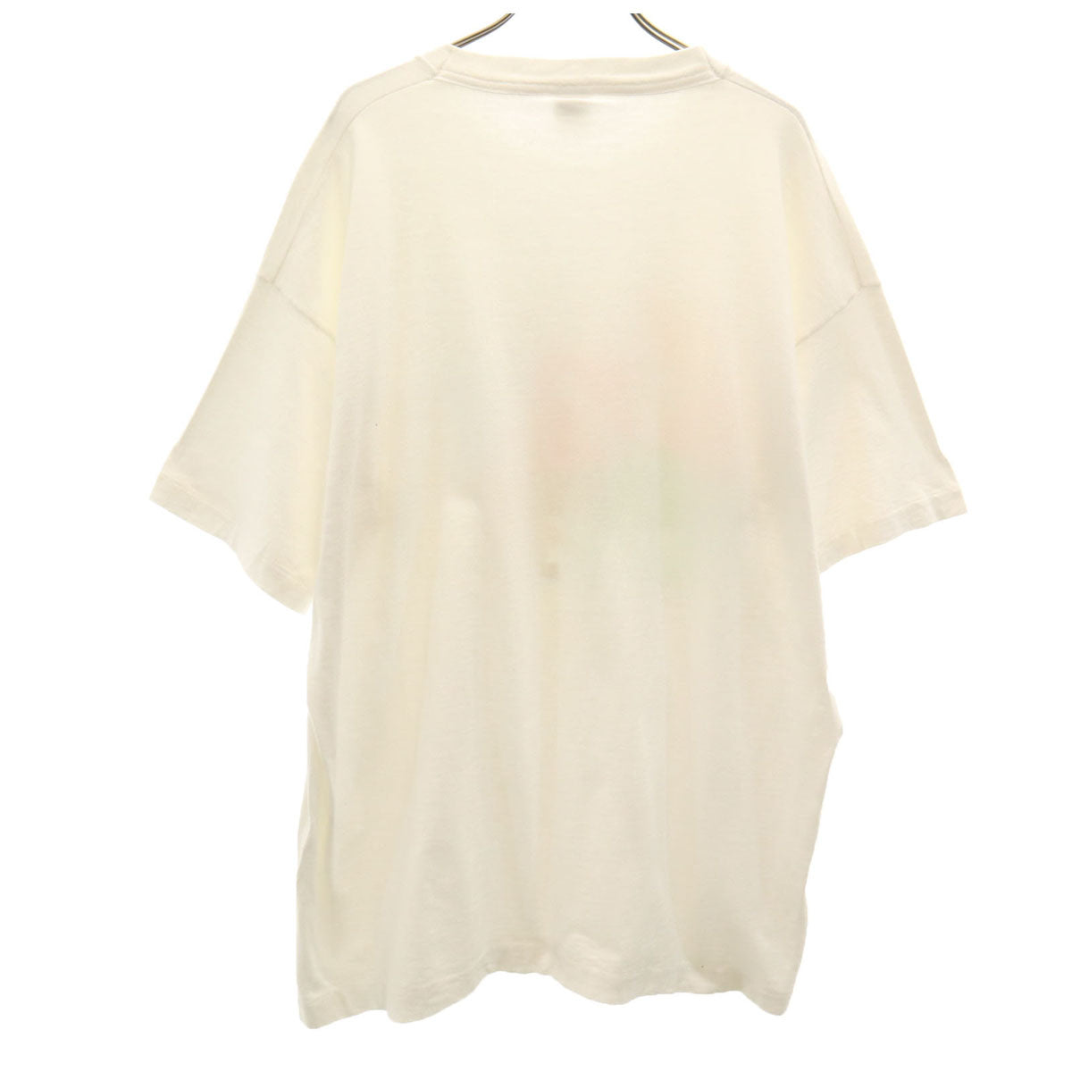 FRUIT OF THE LOOM フルーツオブザルーム 90s USA製 オールド メッセージプリント 半袖 Tシャツ XL ホワイト シングルステッチ メンズ