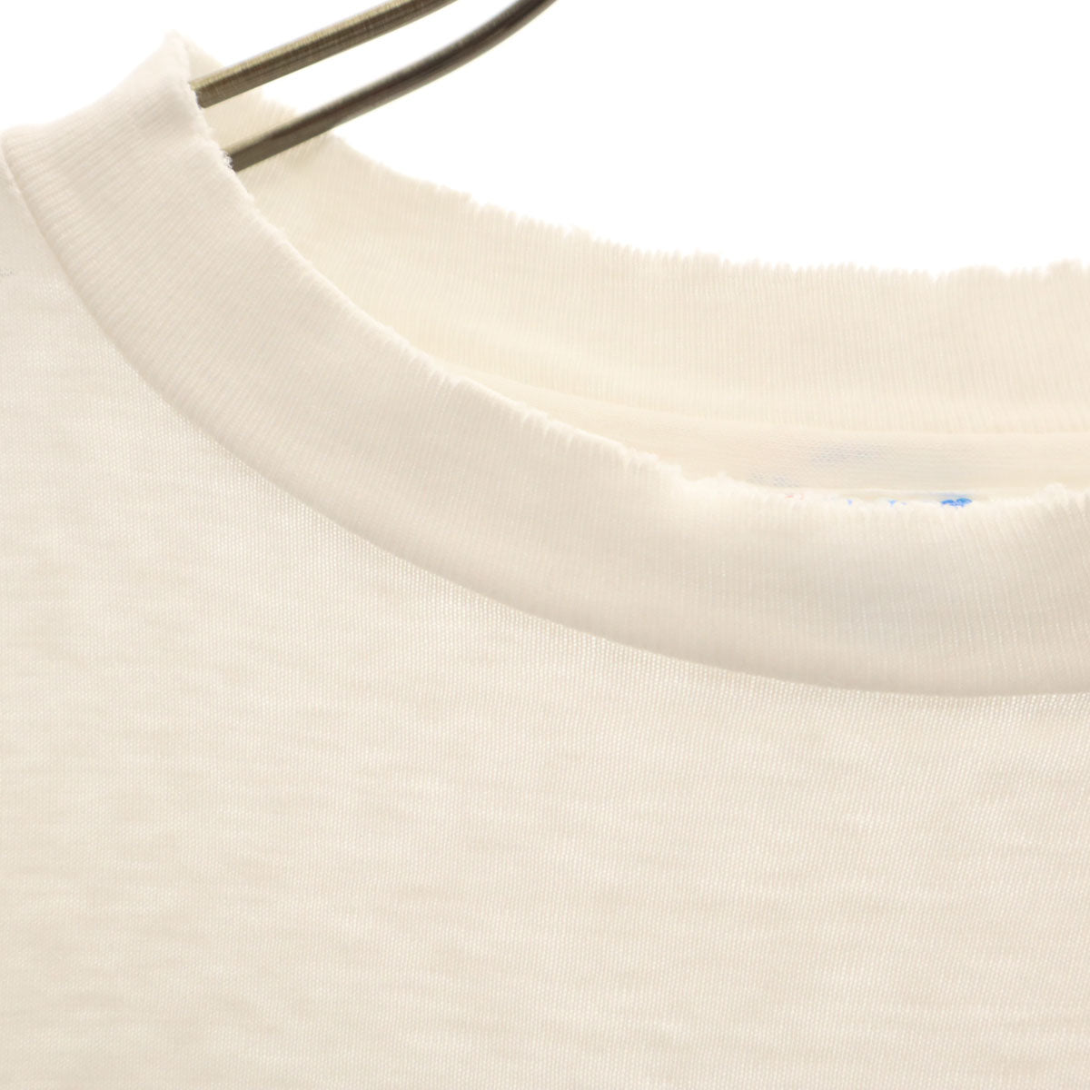 Hanes ヘインズ 90s USA製 オールド エレファント プリント 半袖 Tシャツ L ホワイト シングルステッチ BEEFY-T 象 アニマル柄 メンズ