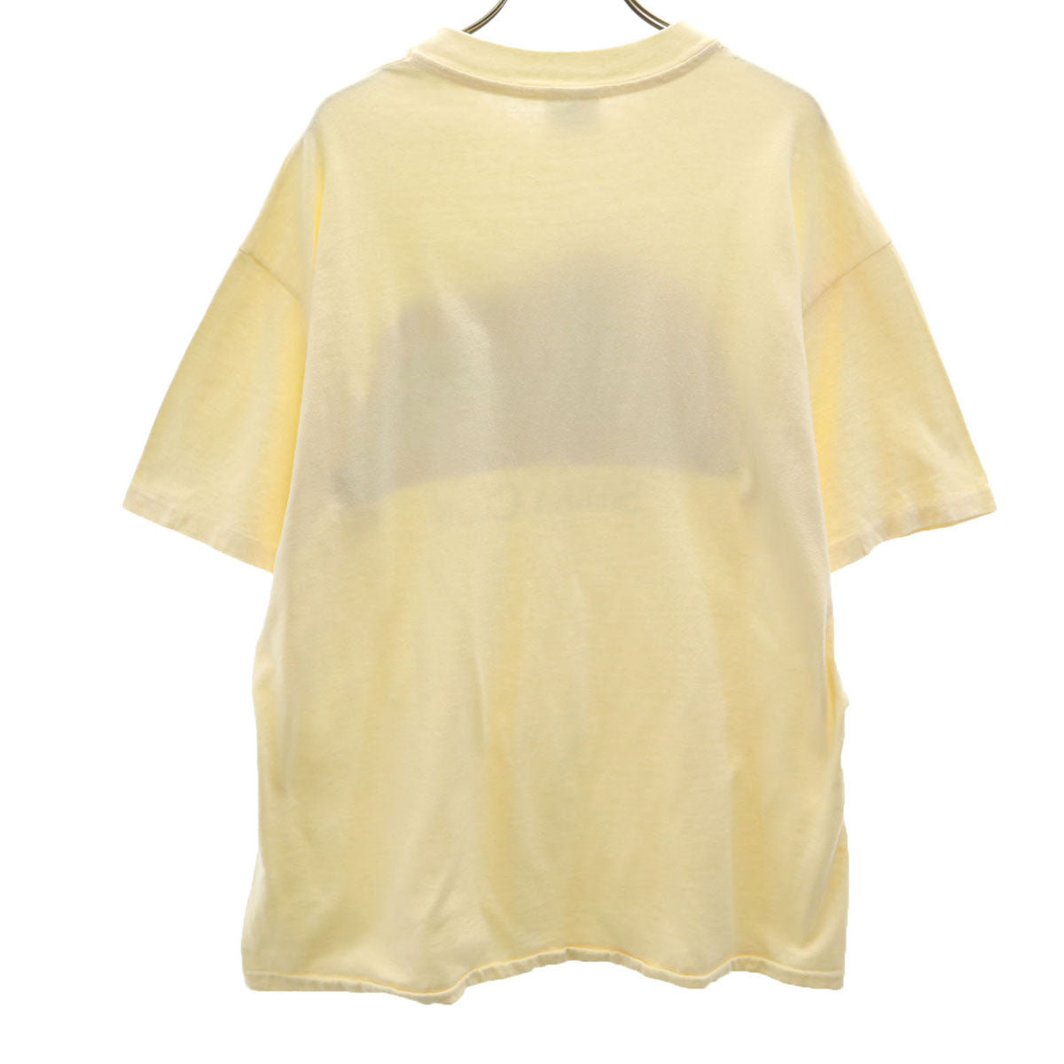 Hanes ヘインズ 80s 90s USA製 オールド SIERRA CLUB オラウータン プリント 半袖 Tシャツ XL 生成り シングルステッチ BEEFY-T アニマル柄 メンズ