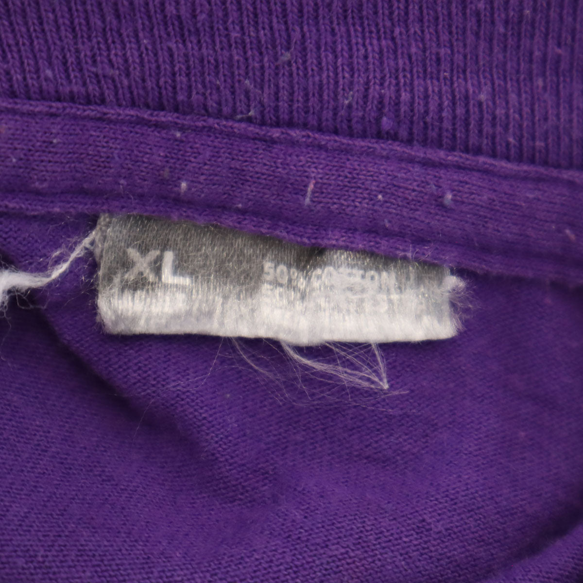 SCREEN STARS スクリーンスターズ 90s オールド USA製 ドッグ プリント 半袖 Tシャツ XL パープル シングルステッチ 犬 メンズ