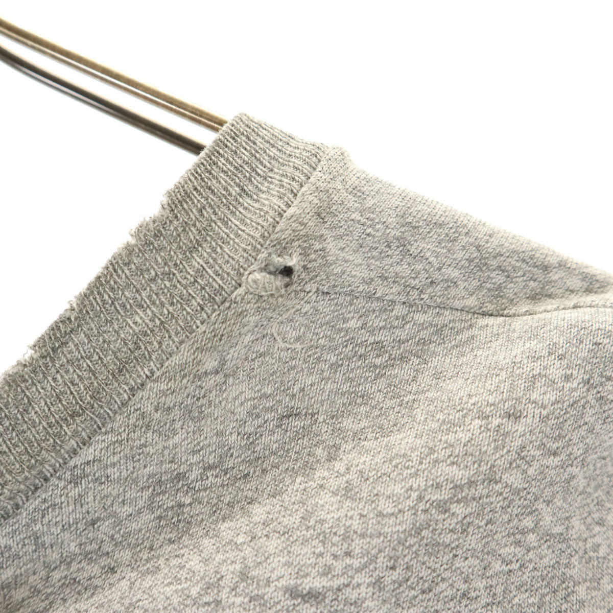 The Cotton Exchange ザコットンエクスチェンジ 90s USA製 オールド ミシガン 半袖 Tシャツ XL グレー シングルステッチ メンズ