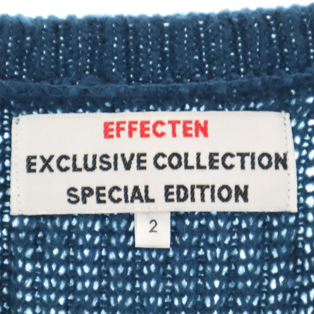 EFFECTEN エフェクテン ウールブレンド 長袖 セーター 2 ニット メンズ