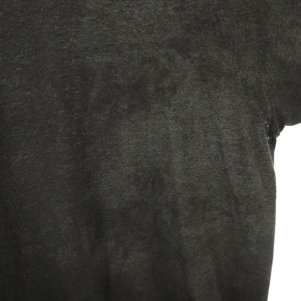 NATIONAL 90s USA製 オールド ニューヨーク ジョージ湖 プリント 半袖 Tシャツ XL チャコールグレー シングルステッチ メンズ