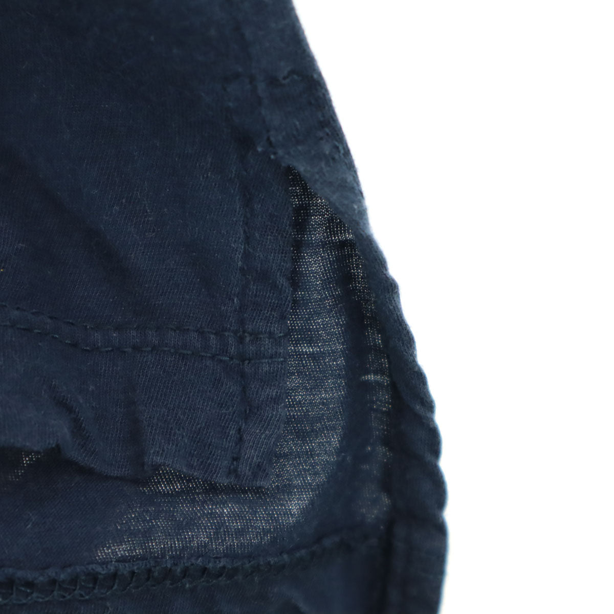 Vivienne WestwoodMAN ヴィヴィアンウエストウッドマン 日本製 柄入り 半袖 Tシャツ 44 ネイビー メンズ