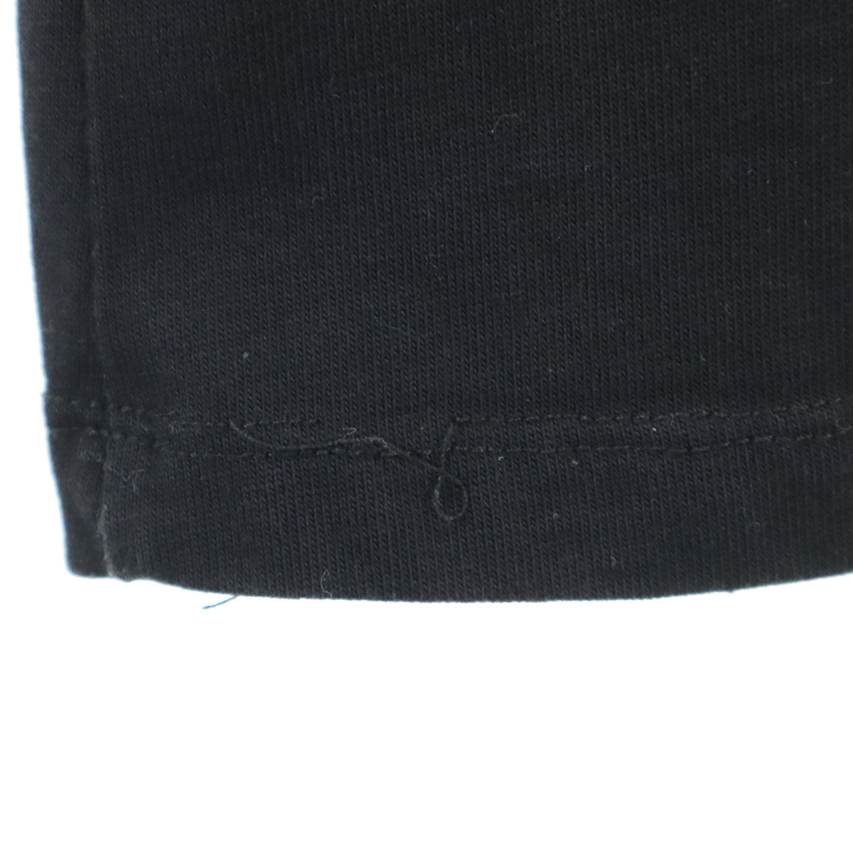 Emporio Armani エンポリオアルマーニ ブルガリア製 ストーンロゴ 半袖 Tシャツ XS ブラック レディース