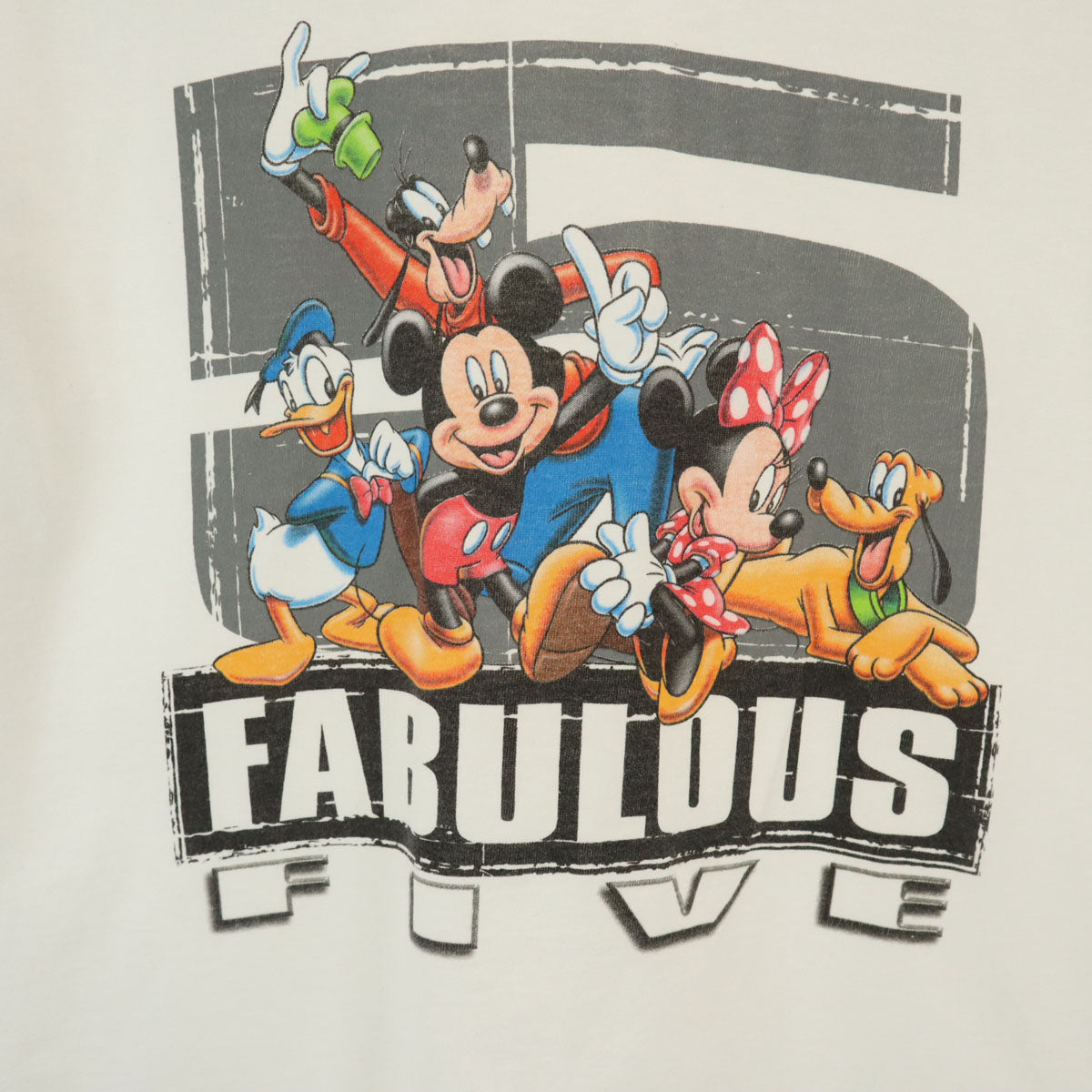 Walt Disney World ウォルトディズニーワールド ミッキーフレンズ 半袖 Tシャツ ホワイト キャラT ミッキーマウス メンズ