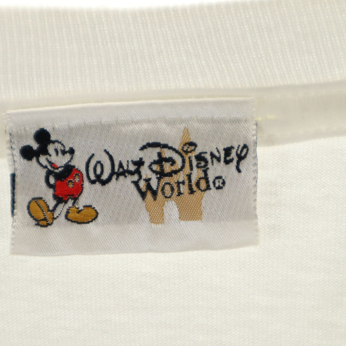 Walt Disney World ウォルトディズニーワールド ミッキーフレンズ 半袖 Tシャツ ホワイト キャラT ミッキーマウス メンズ