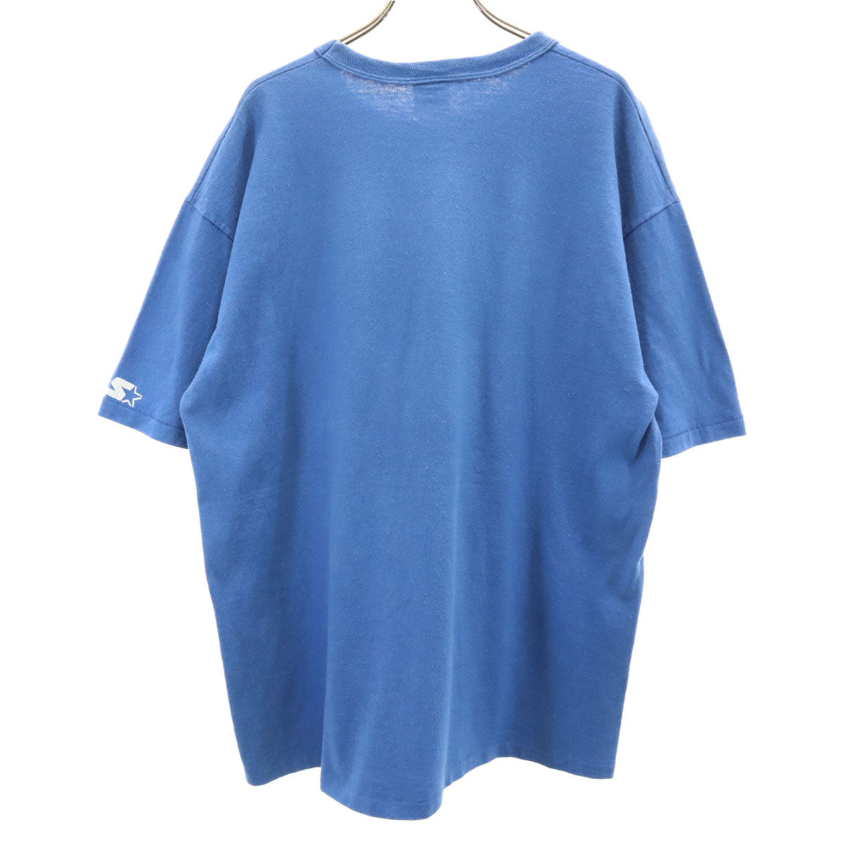 STARTER スターター 90s USA製 オールド NFL ニューヨーク ジャイアンツ 半袖 Tシャツ XL ブルー シングルステッチ アメフト メンズ