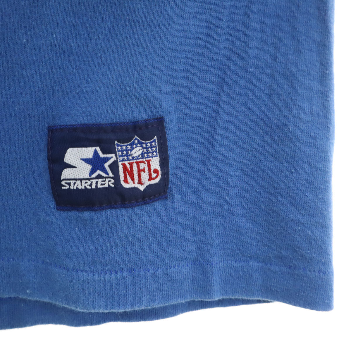 STARTER スターター 90s USA製 オールド NFL ニューヨーク ジャイアンツ 半袖 Tシャツ XL ブルー シングルステッチ アメフト メンズ