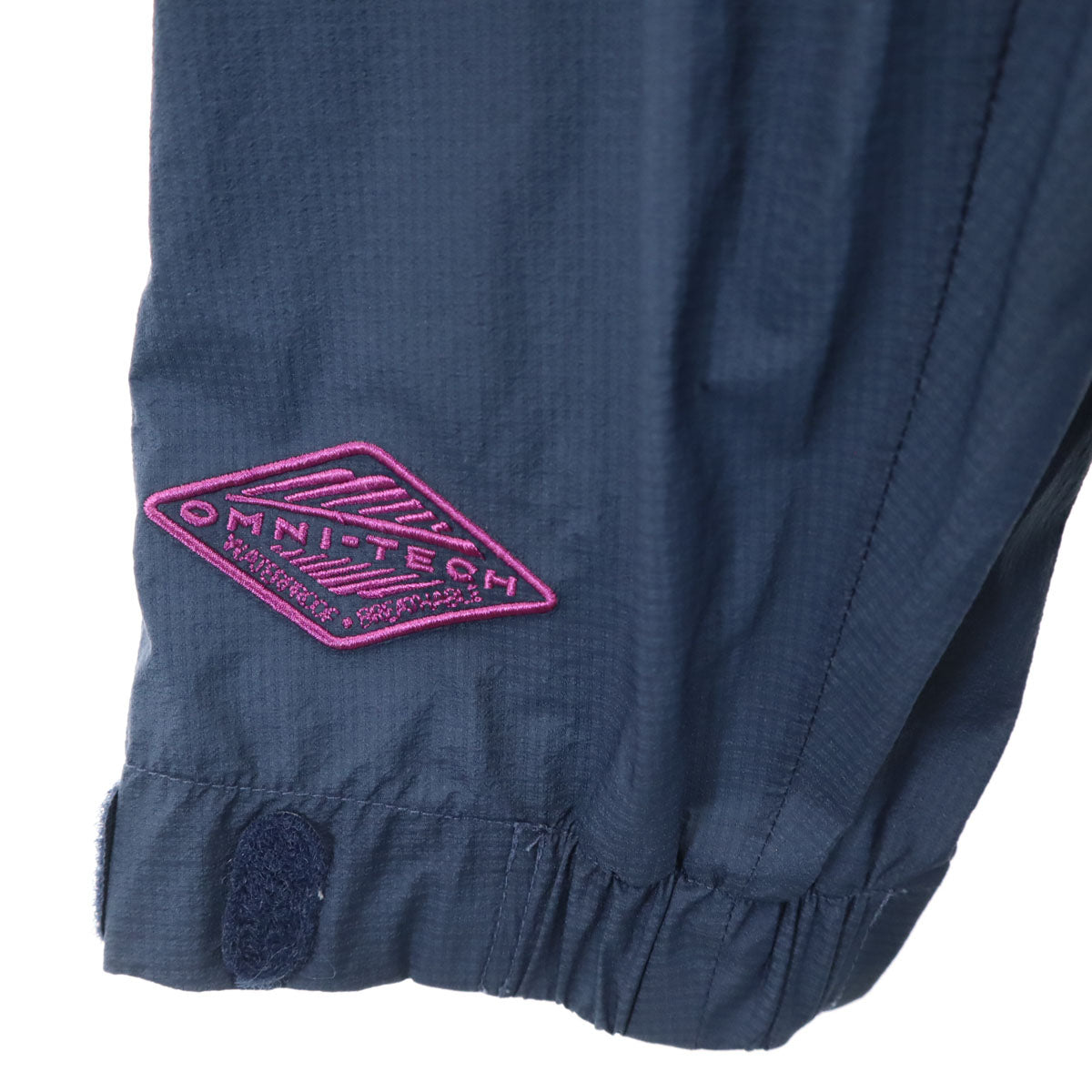 Columbia コロンビア フラッシュリーフ ナイロンジャケット L ネイビー系 防水 アウトドア 収納袋付き レディース