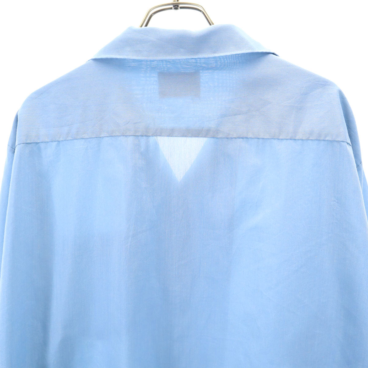 PENNEYS ペニーズ 60s タウンクラフト ヴィンテージ 長袖 オープンカラーシャツ L ネイビー系 TOWNCRAFT メンズ