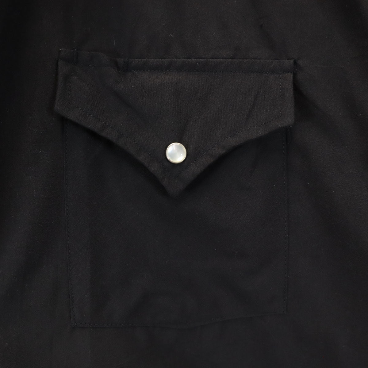 ELY CATTLEMAN エリーキャトルマン 70s 80s ヴィンテージ 長袖 ウエスタンシャツ 17/35 黒 メンズ