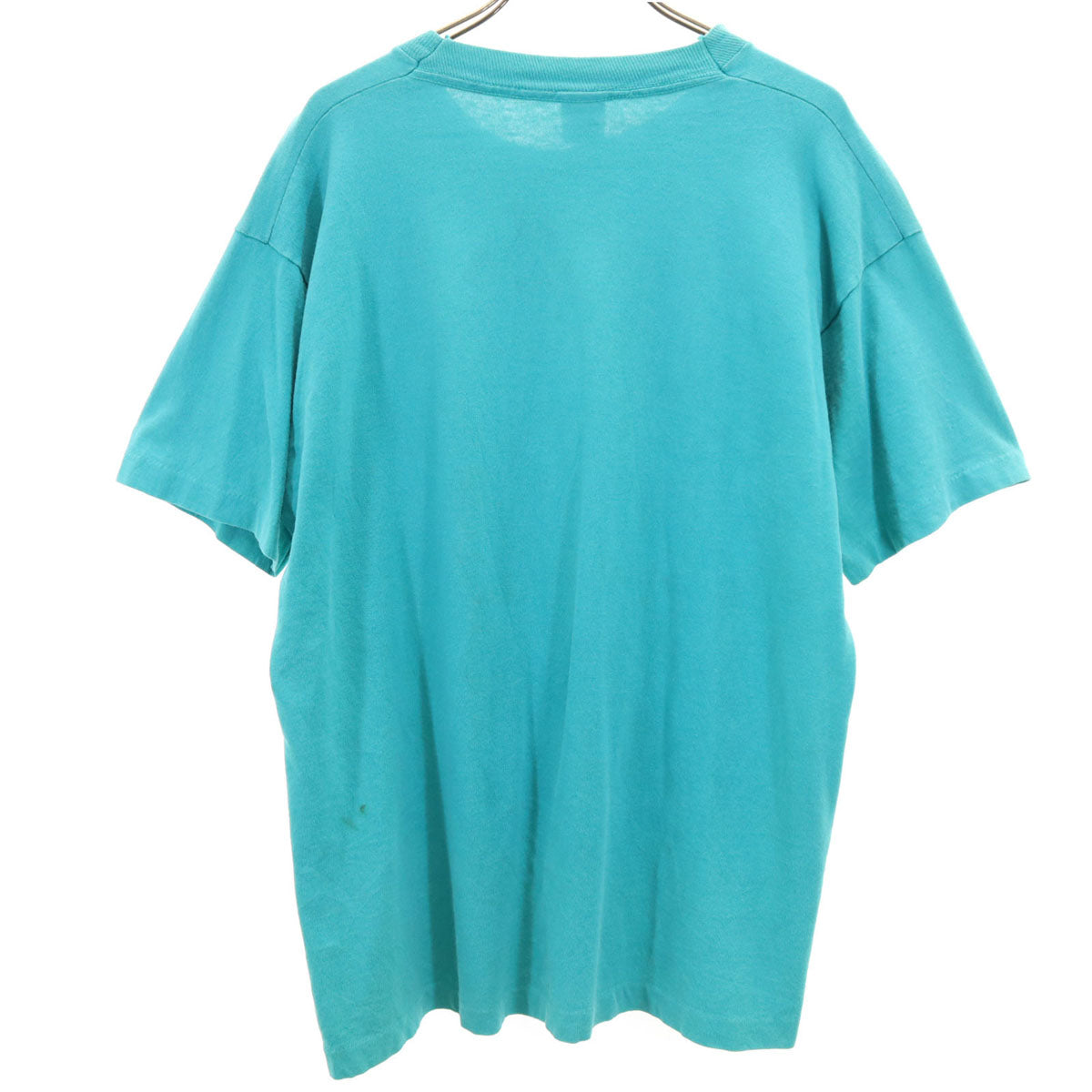 FRUIT OF THE LOOM フルーツオブザルーム 90s USA製 オールド バスプロショップ 半袖 Tシャツ L グリーン系 シングルステッチ メンズ