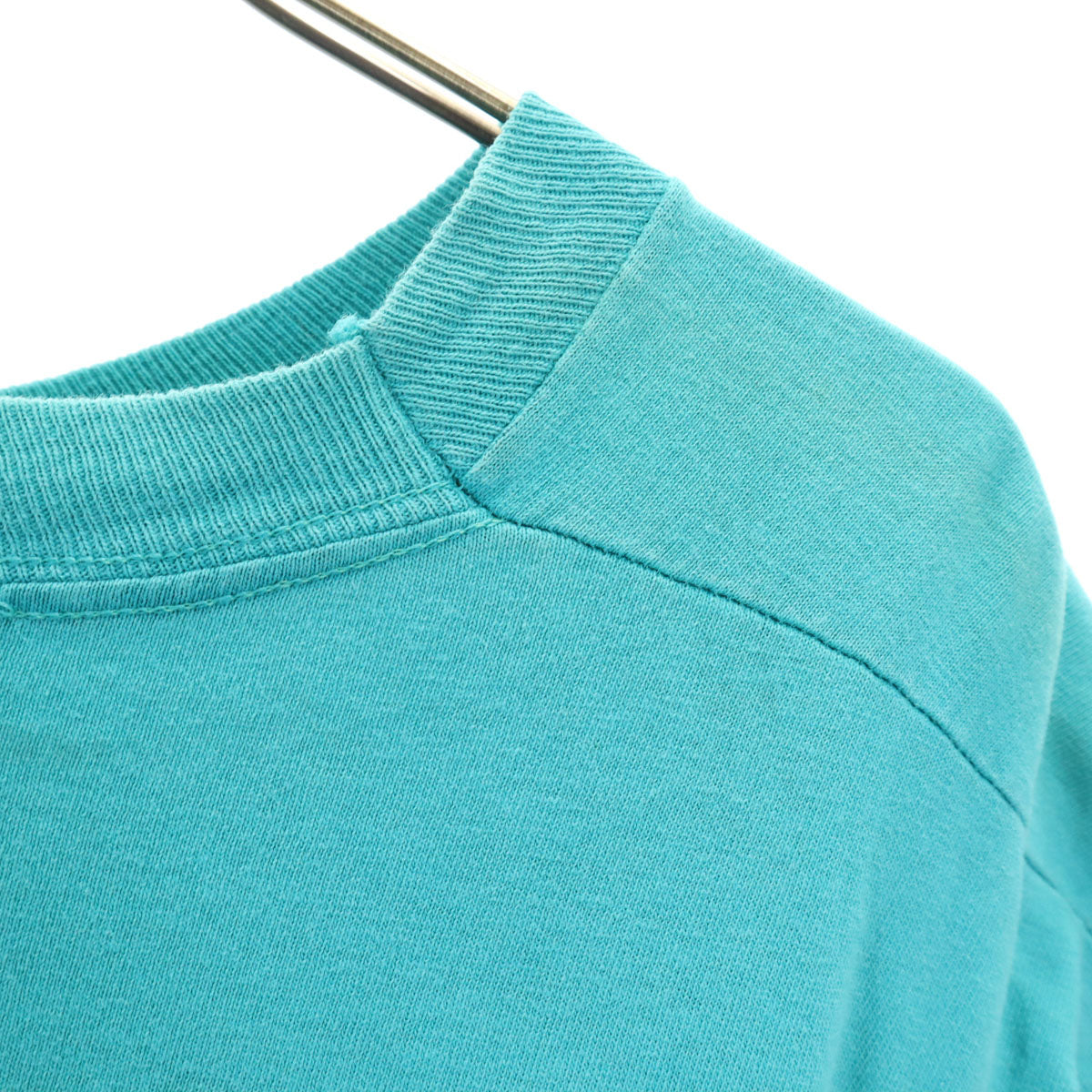 FRUIT OF THE LOOM フルーツオブザルーム 90s USA製 オールド バスプロショップ 半袖 Tシャツ L グリーン系 シングルステッチ メンズ