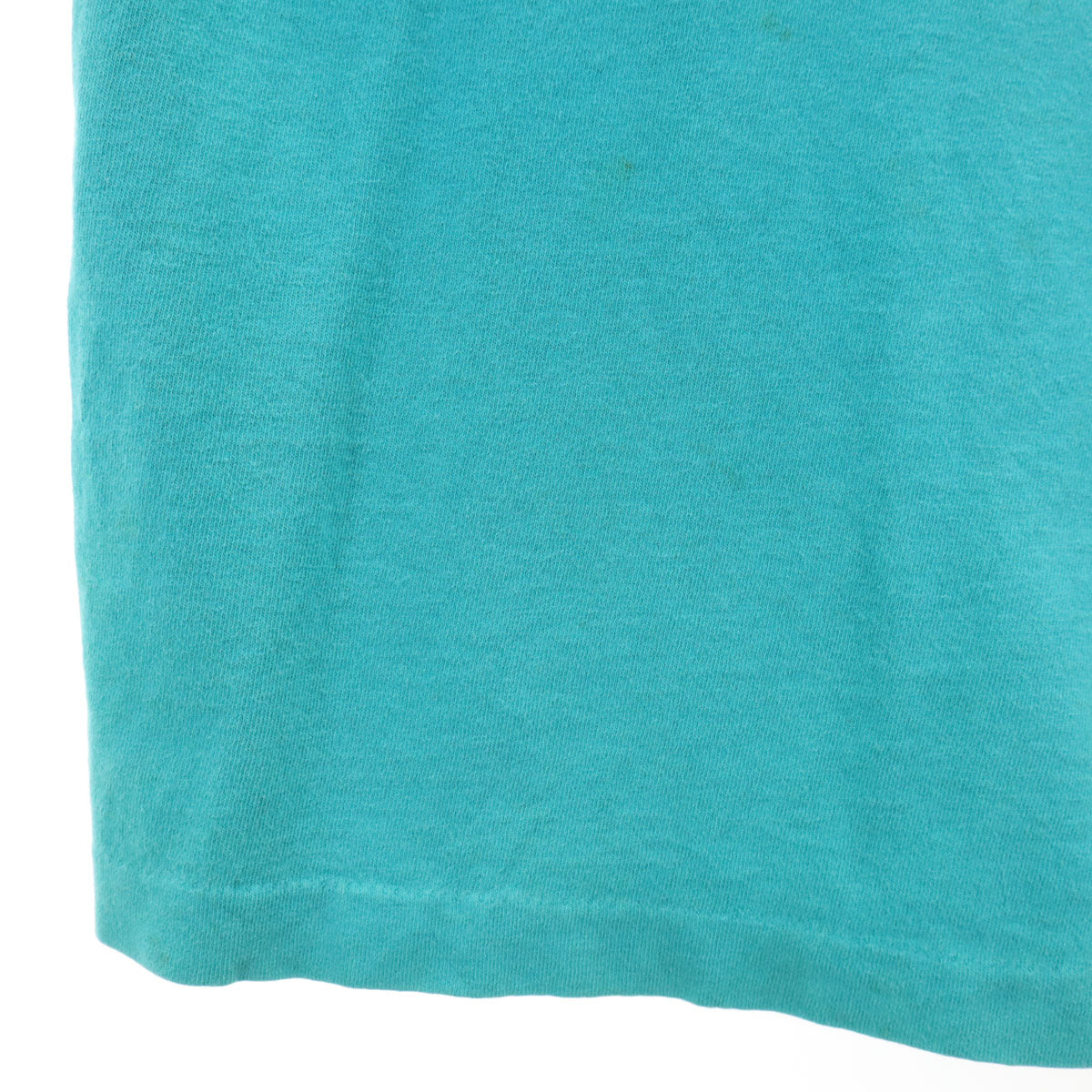 FRUIT OF THE LOOM フルーツオブザルーム 90s USA製 オールド バスプロショップ 半袖 Tシャツ L グリーン系 シングルステッチ メンズ