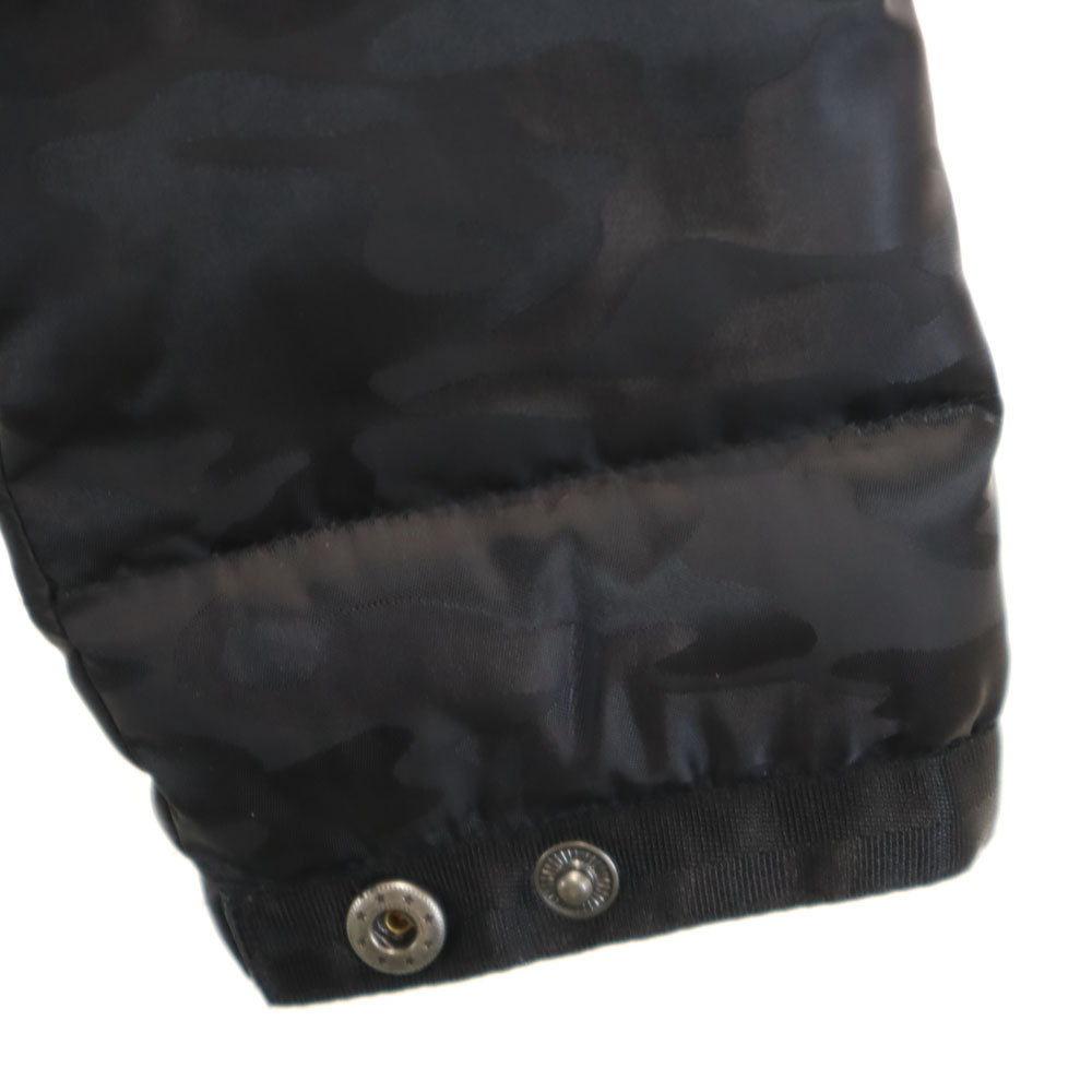 Pretty Green プリティーグリーン カモフラ柄 ダウンジャケット 1 黒 迷彩 メンズ