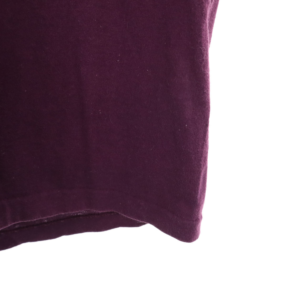 Hanes ヘインズ 90s オールド 半袖 Tシャツ XL パープル シングルステッチ ポケT 無地 メンズ