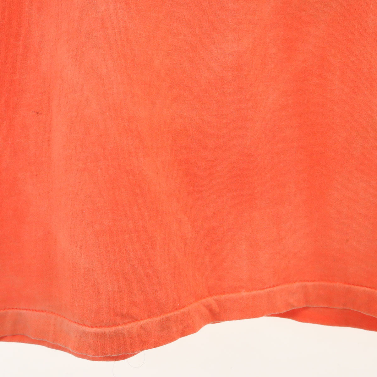 anvil アンヴィル 90s USA製 オールド Clementon Gun Club 半袖 Tシャツ ONE SIZE ネオンオレンジ系 シングルステッチ メンズ