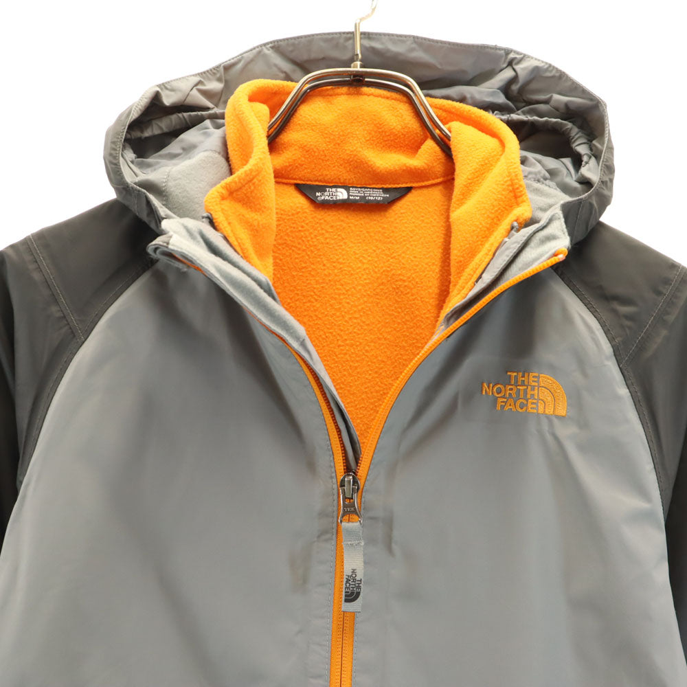 THE NORTH FACE ノースフェイス NF0A2SWA ドライベント ジャケット M グレー フリースライナー付き キッズ