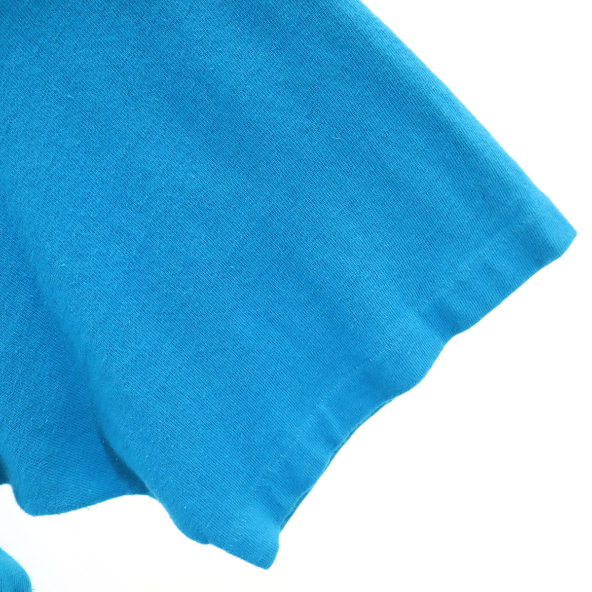 Hanes ヘインズ 80s 90s USA製 オールド 半袖 Tシャツ XL ブルー シングルステッチ メンズ