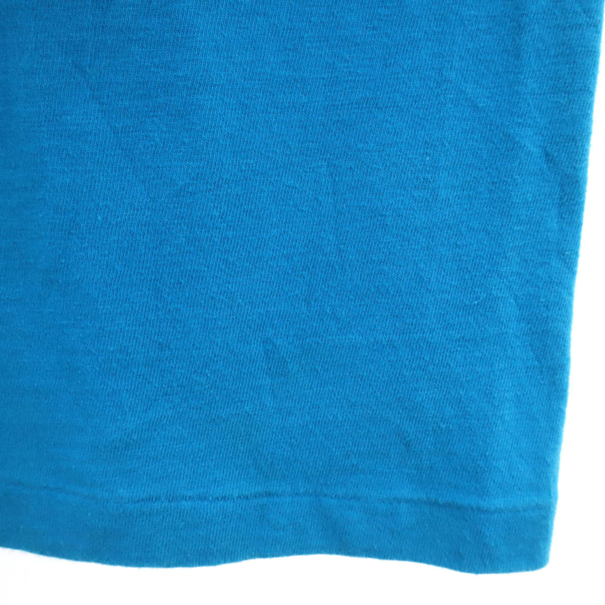 Hanes ヘインズ 80s 90s USA製 オールド 半袖 Tシャツ XL ブルー シングルステッチ メンズ