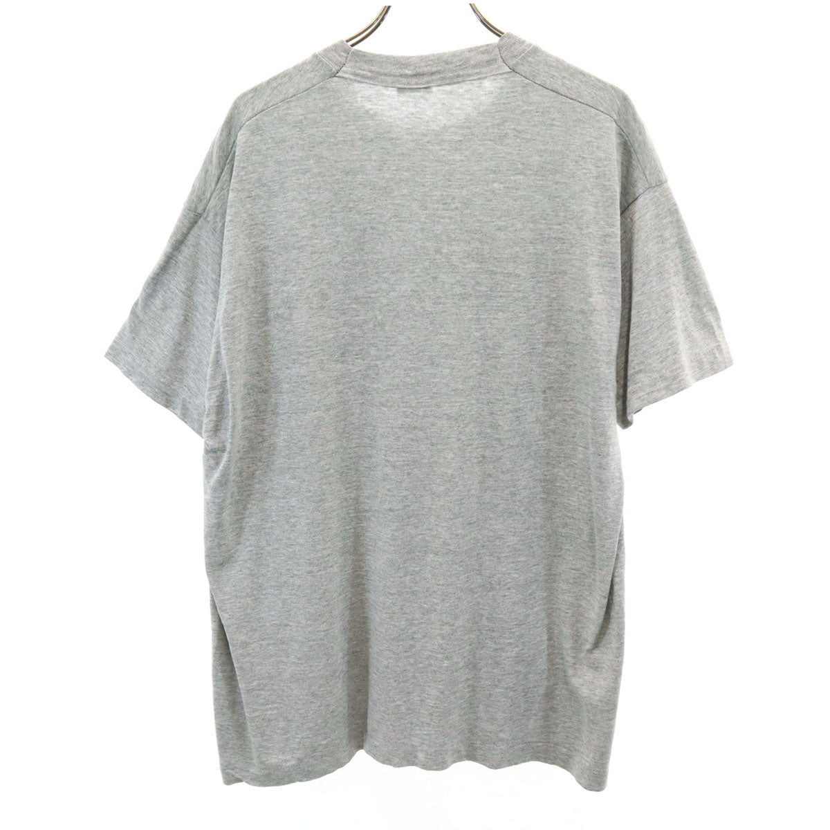 FRUIT OF THE LOOM フルーツオブザルーム 90s USA製 オールド 半袖 Tシャツ L グレー シングルステッチ メンズ