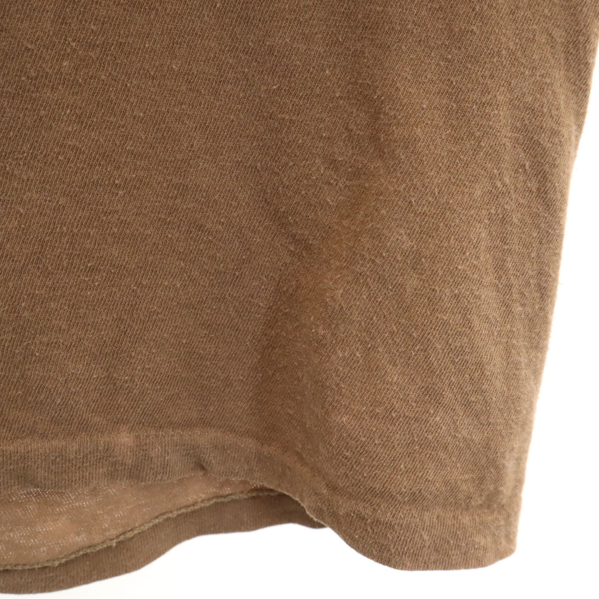 US ARMY アメリカ軍 90s オールド DLA 半袖 Tシャツ L ブラウン シングルステッチ メンズ
