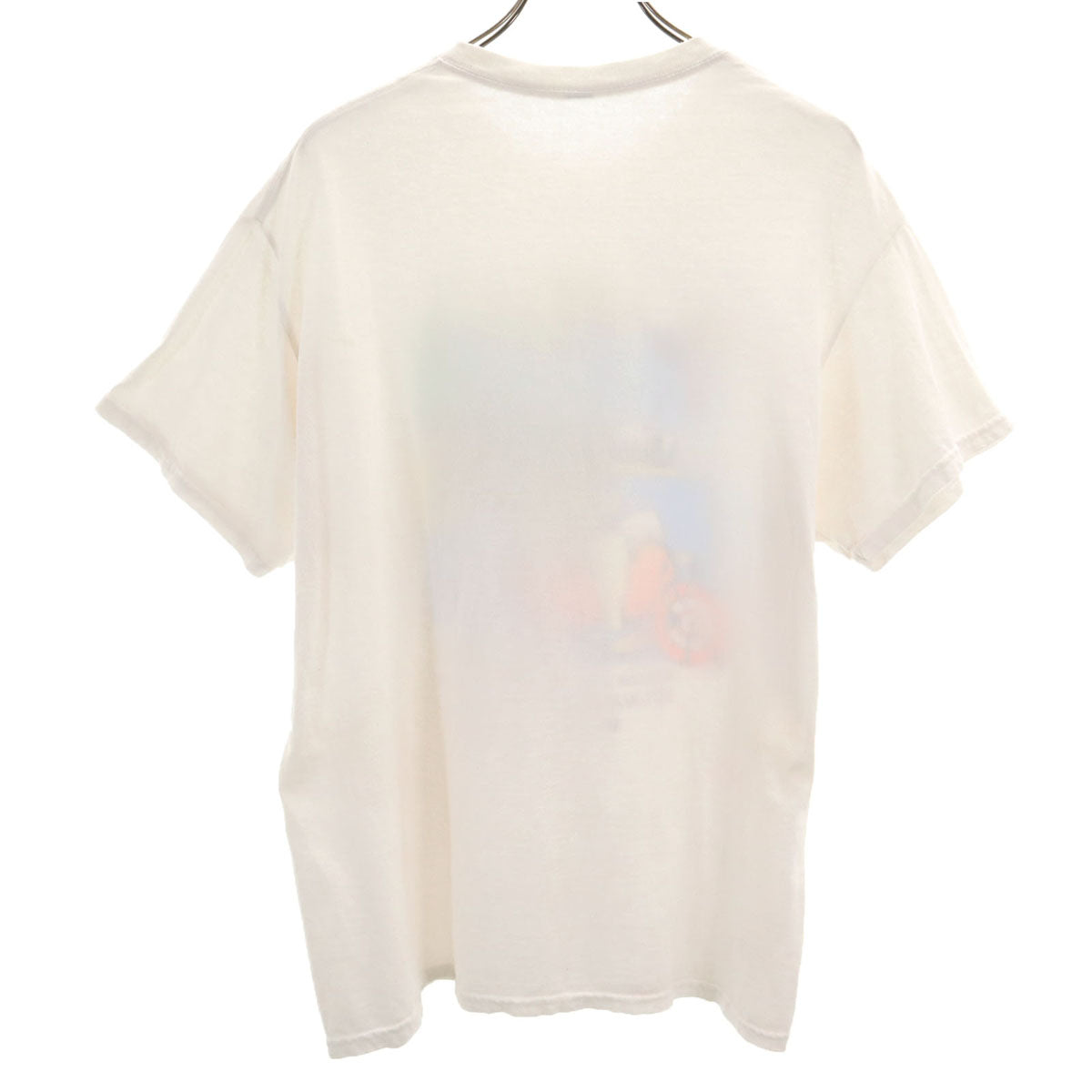 OLD オールド 90s プリント 半袖 Tシャツ 白 メンズ