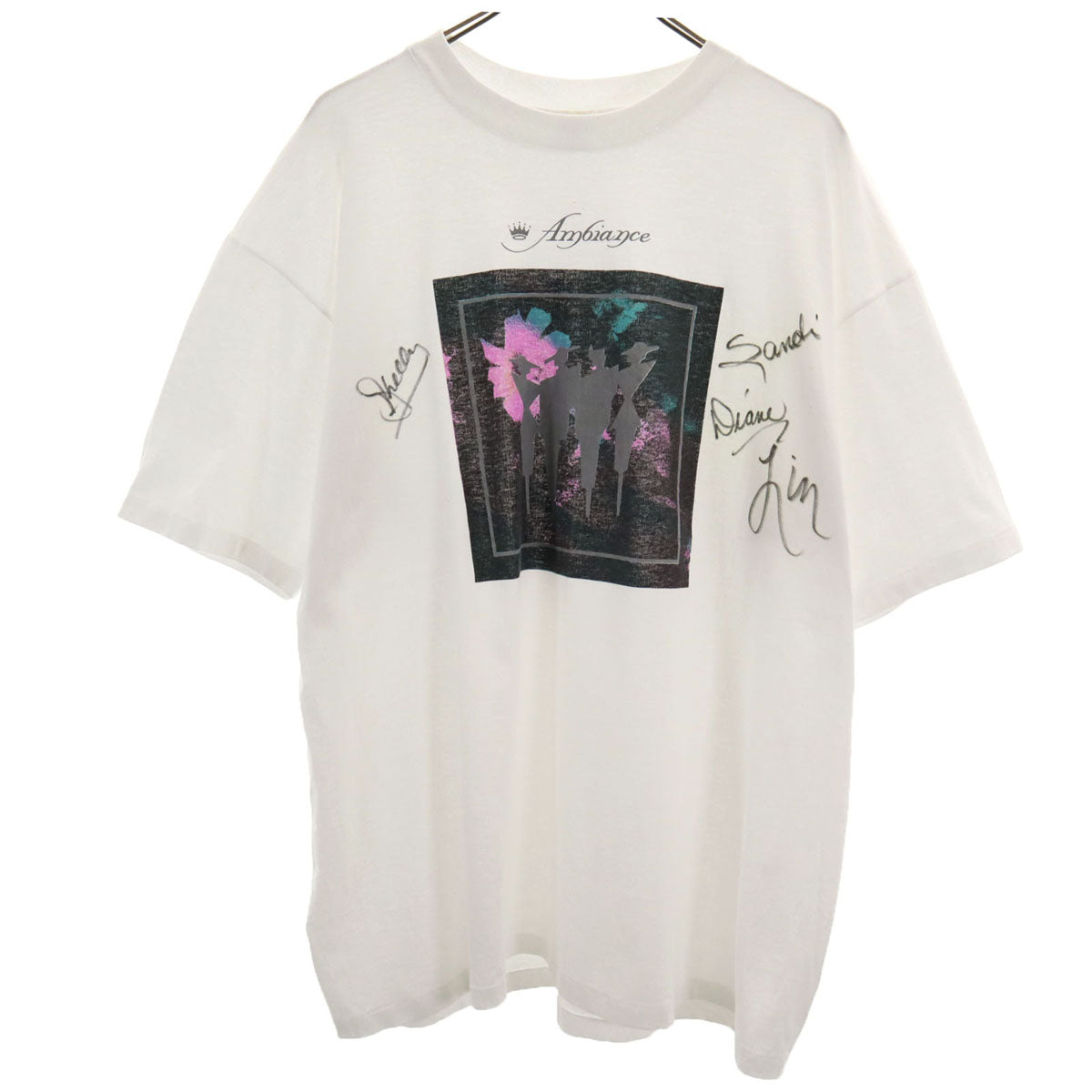 Hanes ヘインズ 80s 90s USA製 オールド 半袖 Tシャツ XXL 白 ビックサイズ シングルステッチ メンズ