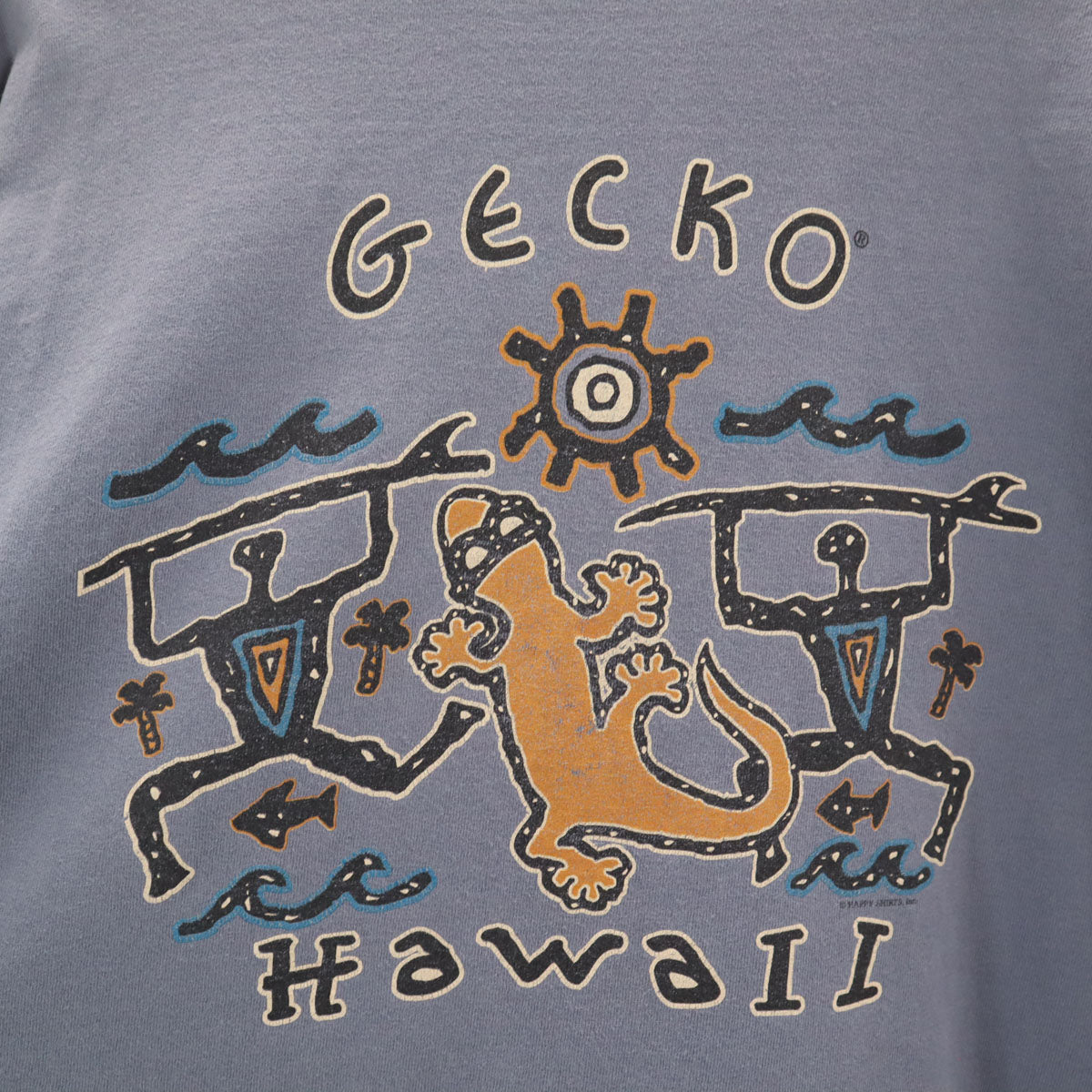 COTTON DELUXE 90s USA製 オールド 半袖 Tシャツ XL ネイビー系 シングルステッチ メンズ