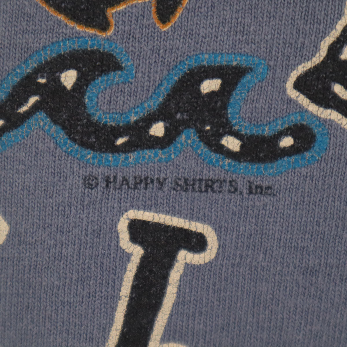 COTTON DELUXE 90s USA製 オールド 半袖 Tシャツ XL ネイビー系 シングルステッチ メンズ