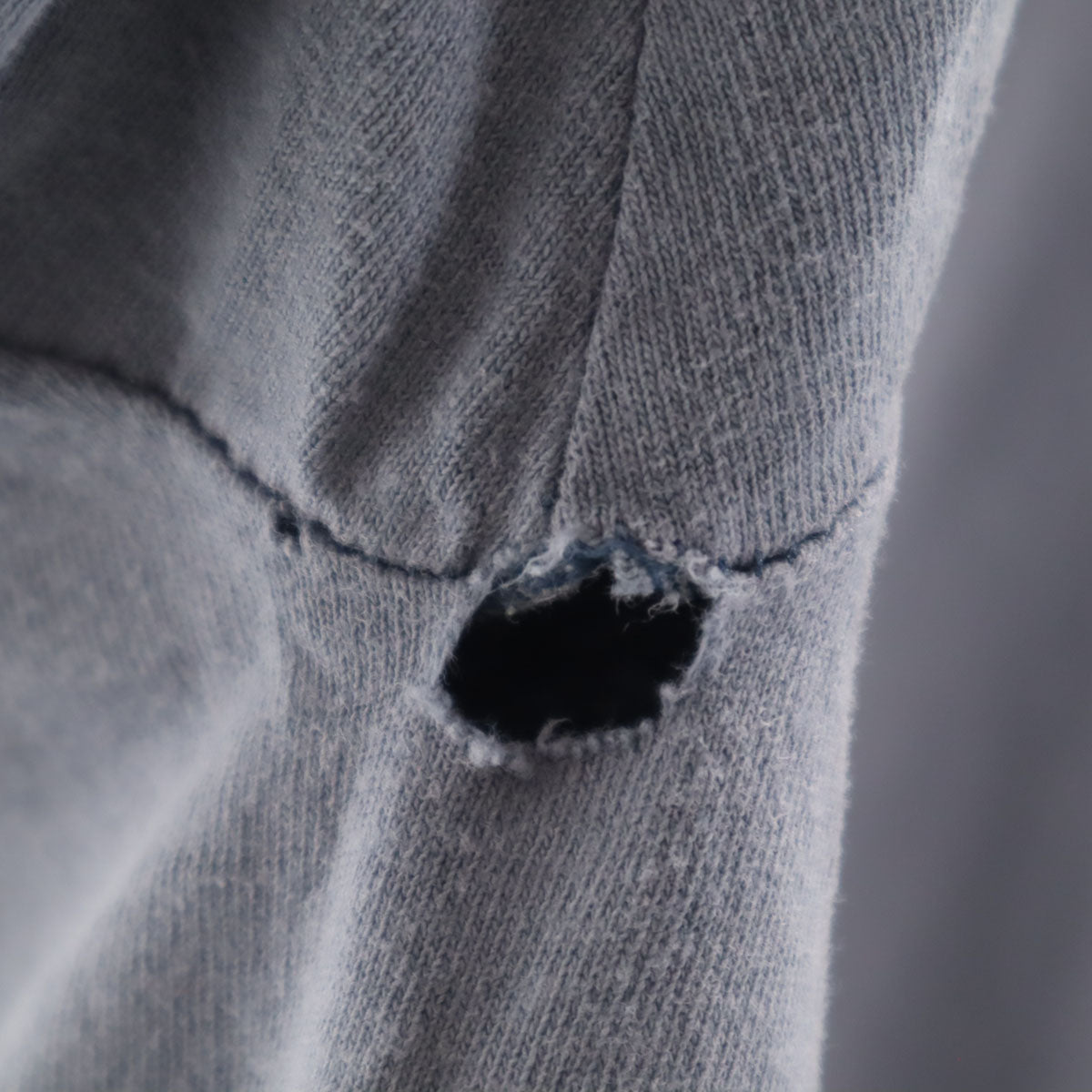 COTTON DELUXE 90s USA製 オールド 半袖 Tシャツ XL ネイビー系 シングルステッチ メンズ