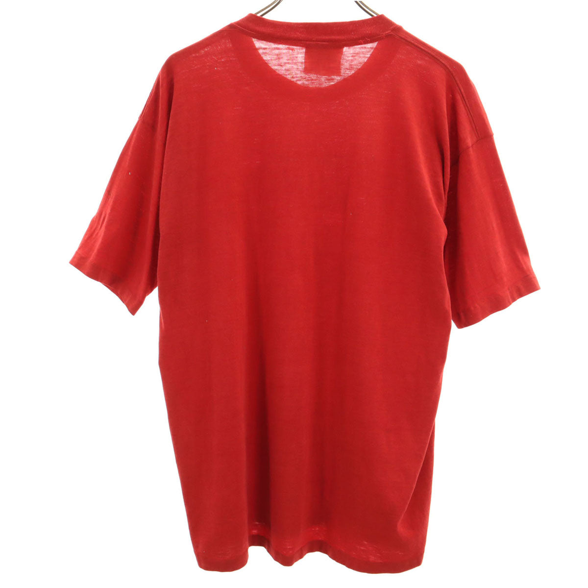 Healthknit ヘルスニット 90s オールド 半袖 Tシャツ XL 赤 シングルステッチ メンズ