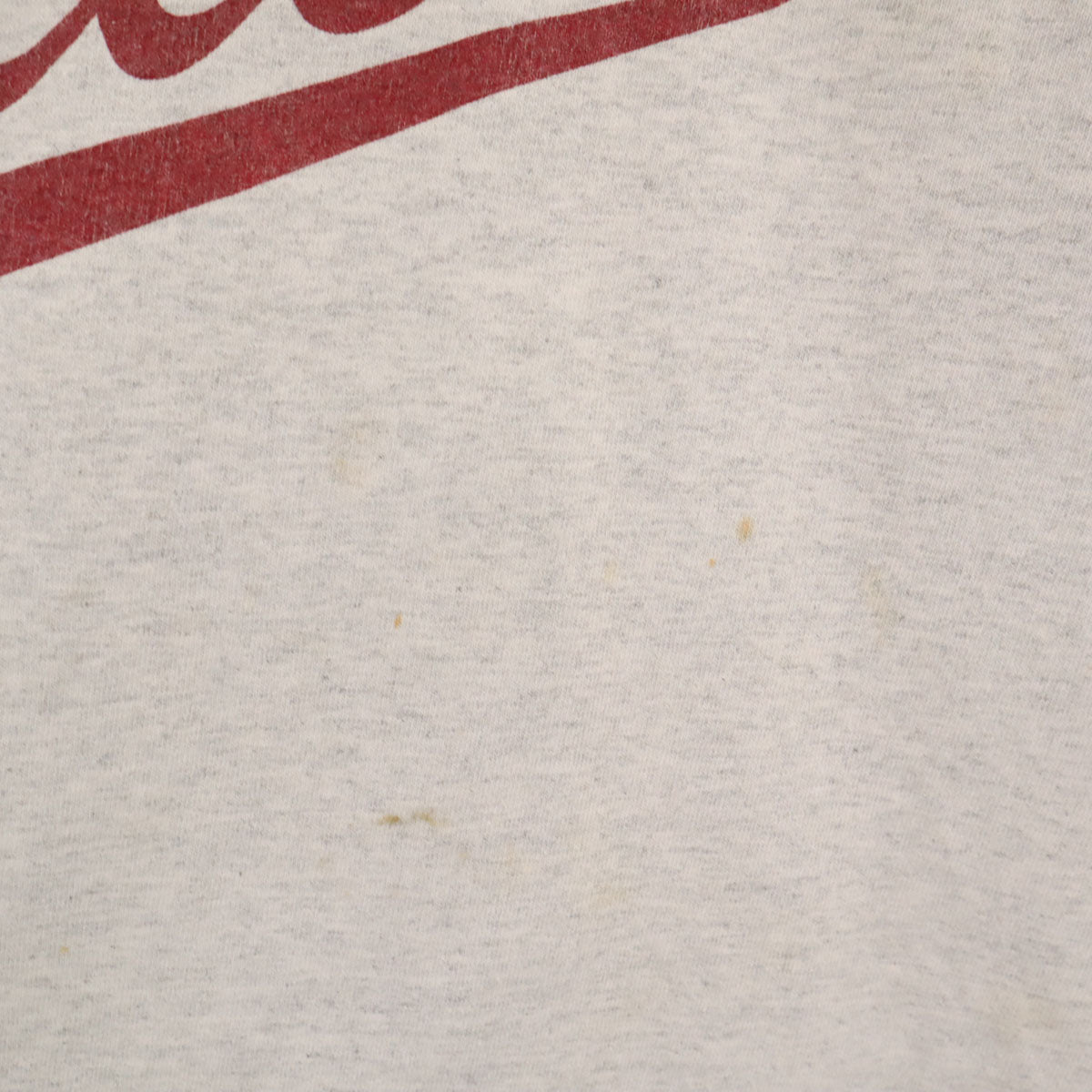 COTTON DELUXE コットンデラックス 90s USA製 オールド Thelen 半袖 ヘンリーネック Tシャツ L グレー シングルステッチ メンズ