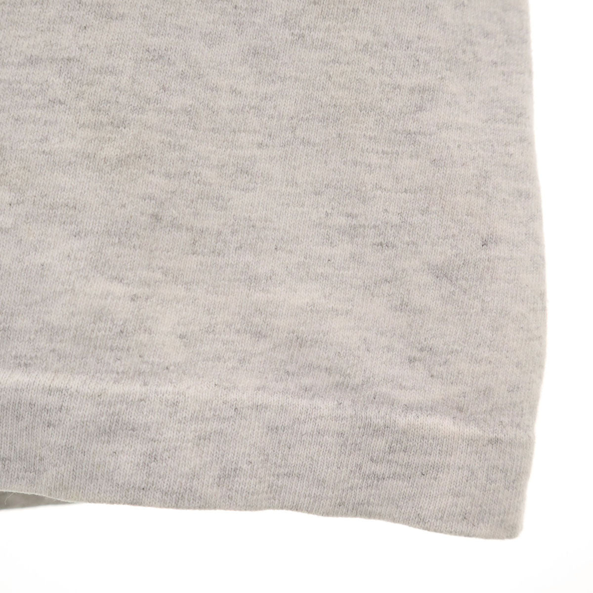 COTTON DELUXE コットンデラックス 90s USA製 オールド Thelen 半袖 ヘンリーネック Tシャツ L グレー シングルステッチ メンズ