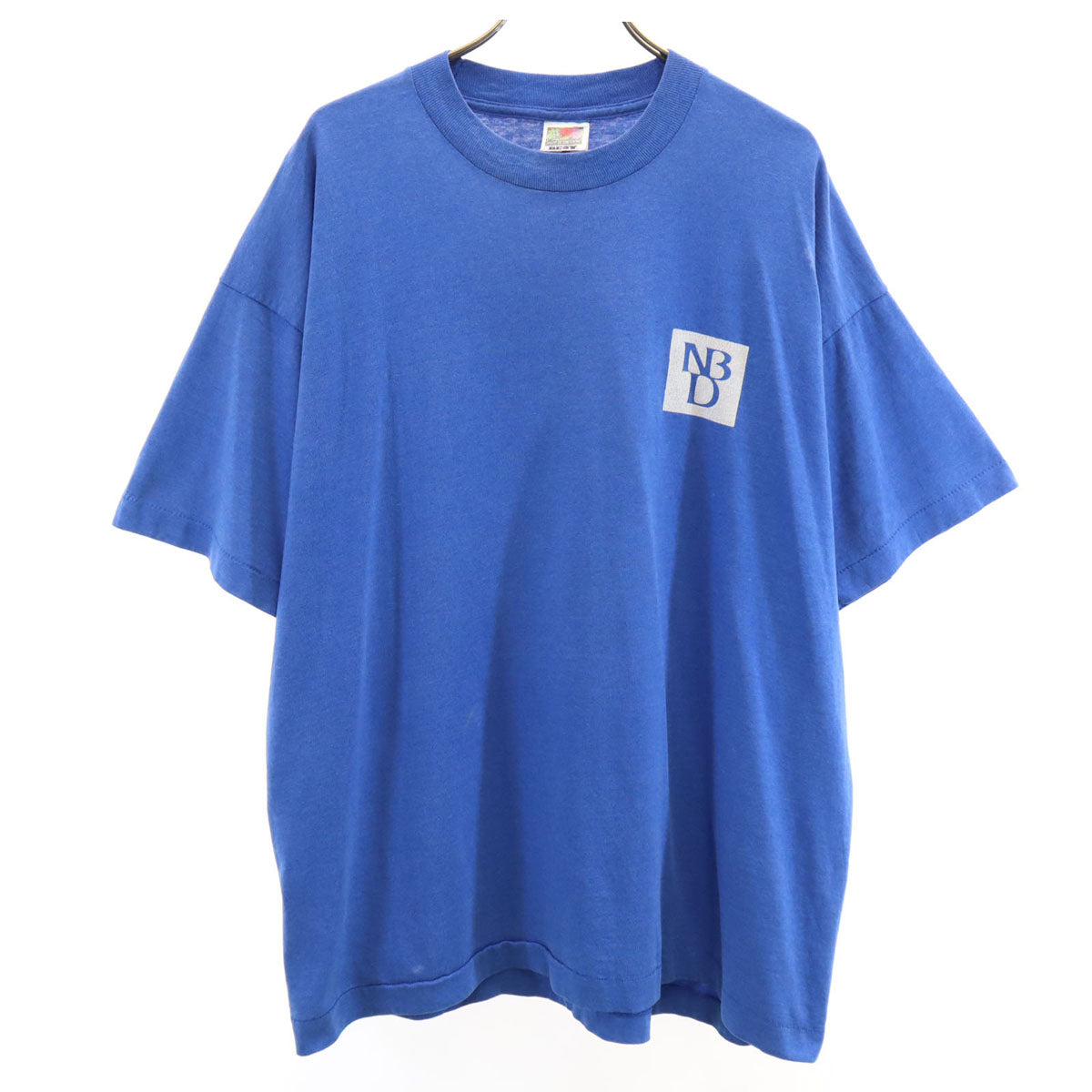 FRUIT OF THE LOOM BEST フルーツオブザルーム ベスト オールド We can DO that 半袖 Tシャツ XL ブルー シングルステッチ メンズ