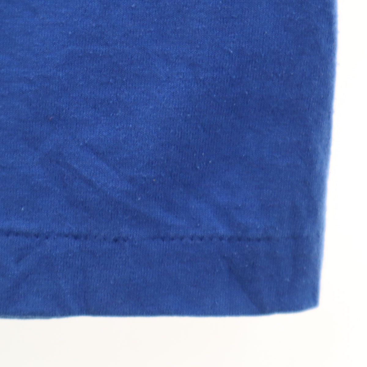 Hanes ヘインズ 90s USA製 オールド ウッドストック コミュニティー協会 半袖 Tシャツ XL ブルー シングルステッチ メンズ