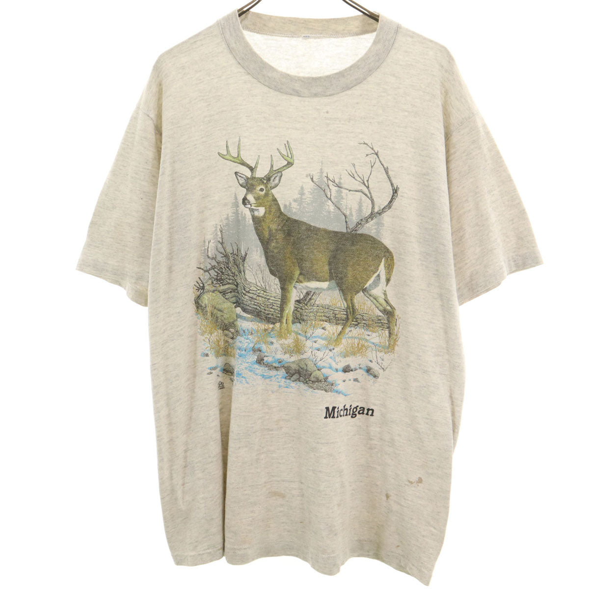 OLD オールド 90s 半袖 Tシャツ グレー系 メンズ