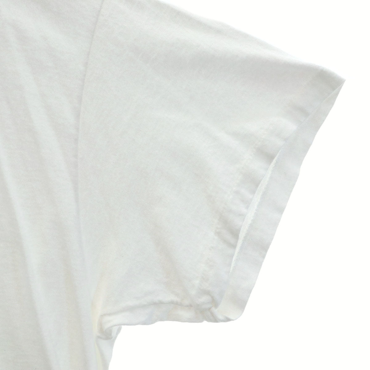 Hanes ヘインズ サンタクロース プリント 半袖 Tシャツ 2XL ホワイト シングルステッチ ビッグサイズ メンズ